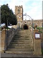 SS Peter & Paul, Swalcliffe: steps