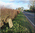 Milestone by Aylesbury Road