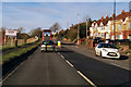 Castle Road, A345, heading out of Salisbury