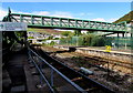 Porth railway station footbridge