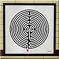 Hampstead tube station - Labyrinth 180