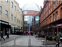J3474 : Entrance to Victoria Square, Belfast by Kenneth  Allen