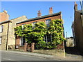 Wisteria covered house, Church Street, Crewkerne