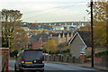 View towards Cliff Quay from Stoke Hill, Ipswich