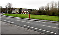 Queen Elizabeth II pillarbox, Excalibur Drive, Cardiff