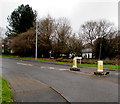 Cherry Orchard Road pedestrian refuge, Lisvane, Cardiff