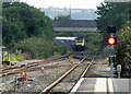 Carmarthen Station: southwest view