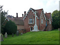 War memorial and Church House, Newport