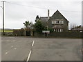 Road joining the A4080 in Llangadwaladr