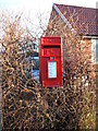 Elizabeth II postbox on Low Moorgate Lane, Rillington