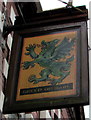 Green Dragon name sign, Cadoxton