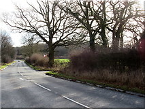 SP1157 : Trench Lane Near Entrance to Oversley Hill Farm by Roy Hughes