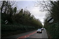 The B1174 leaving Great Gonerby down Newark Hill