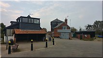 TM4249 : Buildings at Orford Quay, Orford, Suffolk by Phil Champion