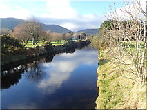 J3731 : The Tullybranigan River in Island's Park by Eric Jones