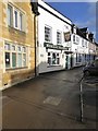 Berkeley Pharmacy in Market Place and memorial plaque