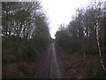 Railway line from Leicester to Burton upon Trent