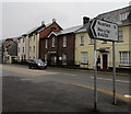 SO3014 : B4233 direction sign, Monk Street, Abergavenny by Jaggery