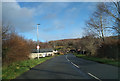 Entering Timberscombe on the A396