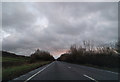 On the A361, heading east