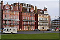 Seafront housing on Kings Gardens