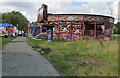 Fairground rides in Debdale Park