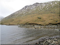 NY4212 : Shoreline view of Hayeswater by Peter S