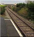 Railway from Kilgetty towards Saundersfoot