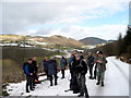 Uwchben Capel Cefnarthen / Above Cefnarthen Chapel