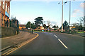 Roundabout on Farnham Road, A355