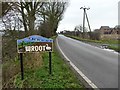 Wroot village sign - High Street