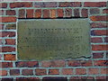 Date stone, Primitive Methodist Chapel, Bewholme