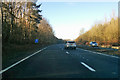 A5 northbound, Milton Keynes