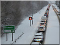 A78 snow at Inverkip