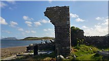 V4364 : Ruins at Ballinskelligs Priory, County Kerry by Phil Champion