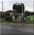 SN1106 : A478 bus stop and shelter, Pentlepoir by Jaggery