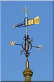 SP5075 : Weather vane, Rugby Clock Tower by Robin Webster