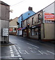 Directions sign on a Tonyrefail corner