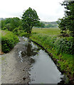 Afon Aeron south of Tal-sarn in Ceredigion