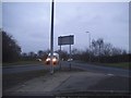 Roundabout on the A158 near Riseholme