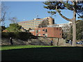 Yeovil District Hospital from the church yard