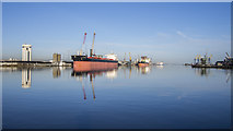J3575 : The Victoria Channel, Belfast by Rossographer