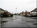 Bendall Road Kingstanding in the Rain