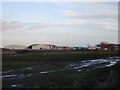 Industrial buildings near Pollington