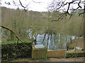 Private lake outside Bingley