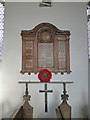 TG0811 : East Tuddenham War Memorial and Roll of Honour by Adrian S Pye