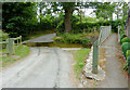 Ford and footbridge in Trefilan, Ceredigion