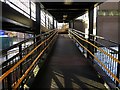 Walkway access to Percy Main Metro Station