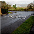 Rowan Way speed bumps, Lisvane, Cardiff