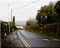 North along Rudry Road, Lisvane, Cardiff